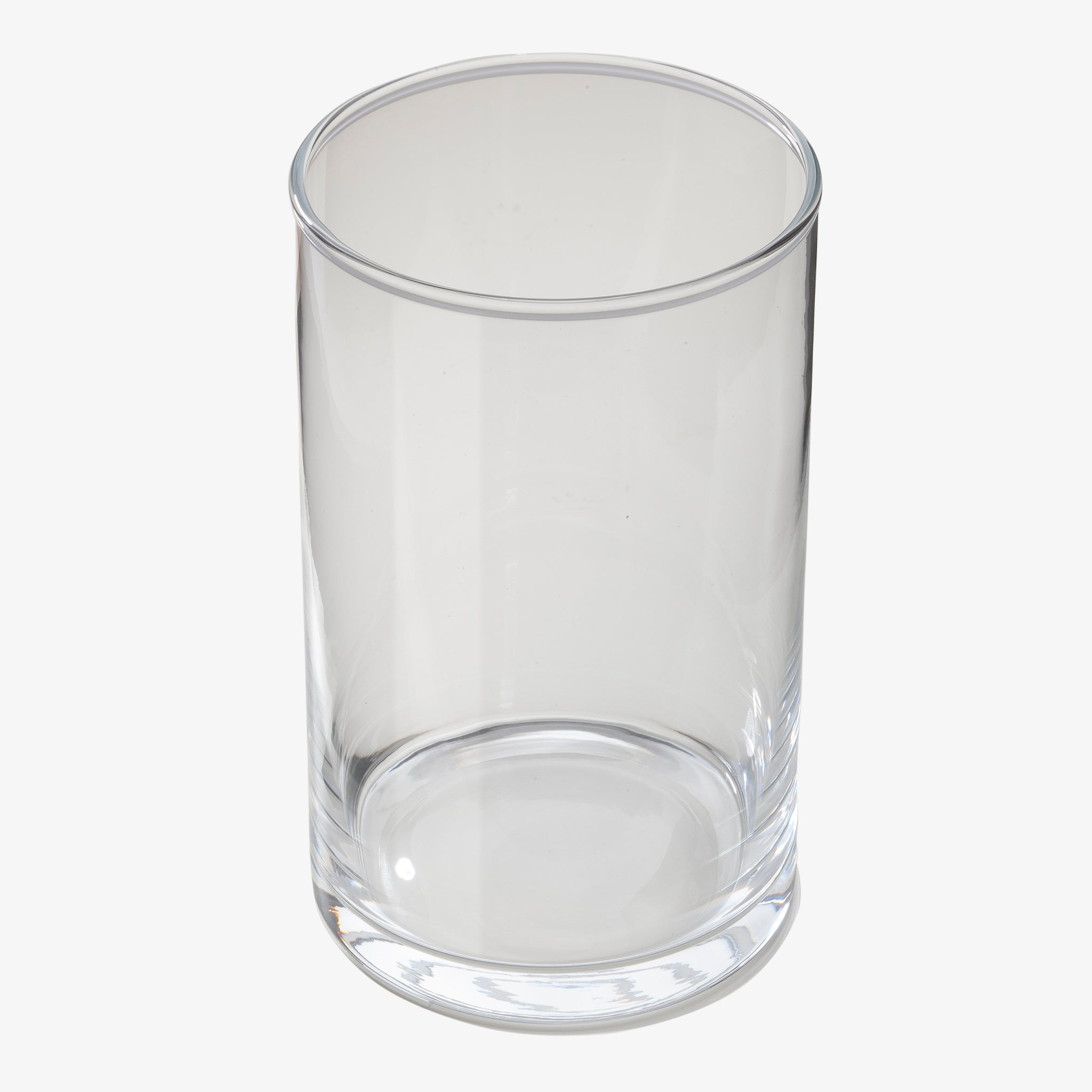 Clear glass pet treat jar